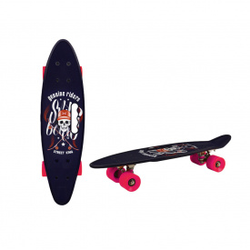 Пенні борд 24" Bambi SC20514 PU колеса з ручкою Рожевий