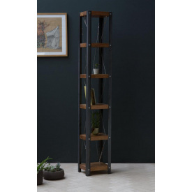 Стеллаж GoodsMetall в стиле Лофт 2000х300х300 "Джаз макси"