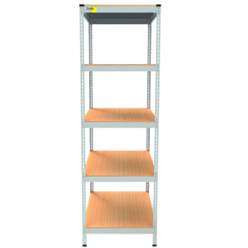 Металевий стелаж Emby Light Series 2400х600x600 мм 5 полиць ДСП до 100 кг