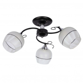 Люстра стельова Sunlight N3314/3 чорний