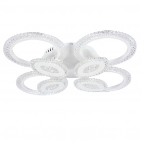 Полочна LED люстра Sunlight 5809/4+4 Білий