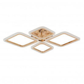 Стельова LED люстра Sunlight 5331/2+2 Gold