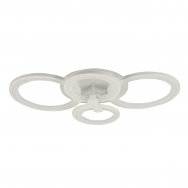 Стельова LED люстра Sunlight 5332/2+2 R білий