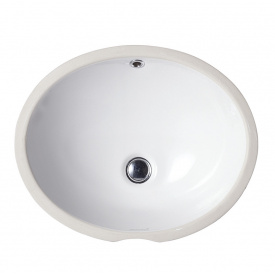 Раковина врізна під стільницю Ege Vitrifiye Pinara 465x190x370 мм 91461 Білий (2108358109)