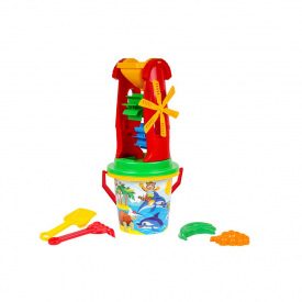 Іграшка "Набір пісочний 6" ТехноК 0113TXK з млином