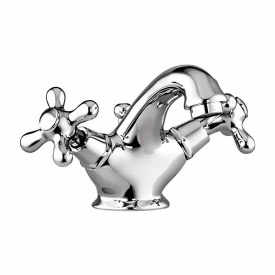 Змішувач для умивальника з донним клапаном Santan Margot 26CR0622 Хром (111297)