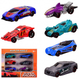 Набор металлических машин A-Toys 587-17 6 шт