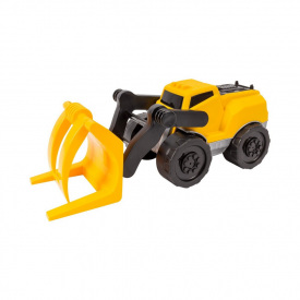 Дитяча машинка "Навантажувач" ТехноК 8577TXK з маніпулятором Жовтий