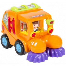 Спецтехніка інерційна Limo Toy 386 ABC, 12см Збиральна машина