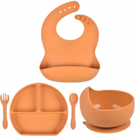 Набор посуды 2Life Y25 5 шт Оранжевый (vol-9907)