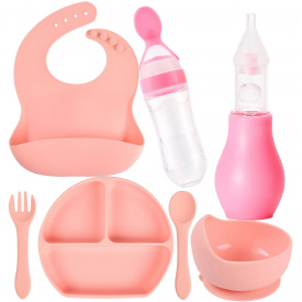 Набор посуды 2Life Y12 7 шт Персиковый (vol-9848)