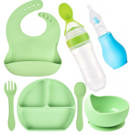 Набор посуды 2Life Y3 7 шт Зелёный (vol-9834)