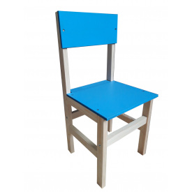 Дитячий стілець Игруша 28x28x62 см Синій (32с)