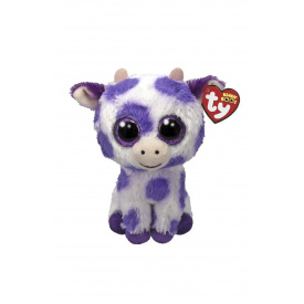 М'якобивна дитяча іграшка TY Корова Ethel 15 см Різнокольоровий ЦБ 00266581