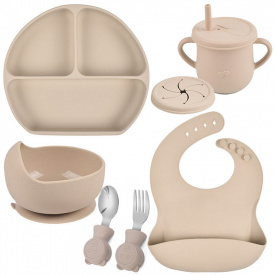 Набор посуды 2Life Y24 6 предметов Бежевый (v-11180)