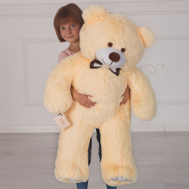 Плюшевий ведмедик Mister Medved Чарлі 110 см Бежевий (005)