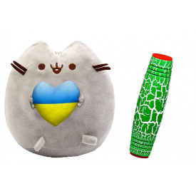 Комплект S&T М'яка іграшка і Антистрес іграшка Mokuru (vol-10412)