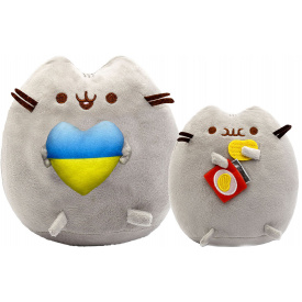 Набір м'яких іграшок S&T Пушин кет 23х25 см та 12х15 см (vol-10105)