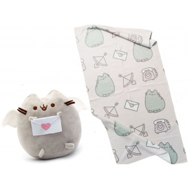 Комплект 2Life М'яка іграшка Pusheen 12х15 см та рушник 50х100 см v-12448