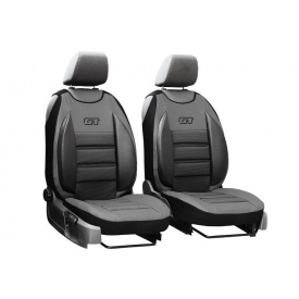 Авточехлы накидки для BMW 3-SERIA 2011-2018 F30/F31/F34 POK-TER GT серые на передние сиденья