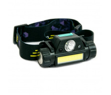 Фонарь налобный светодиодный аккумуляторный High Power Head Lamp 1898 с магнитом и сенсором (1756375762)