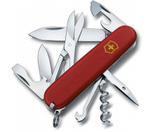 Складной нож Victorinox Climber Mat Красный матовый лак с желтым лого (1.3703_M0008p)