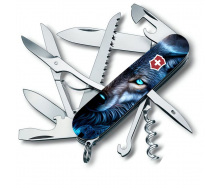 Складной нож Victorinox Huntsman Animal 91 мм 16 функций Волк (1.3713.3_F1040pw)