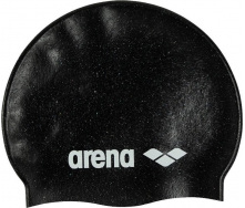 Шапочка для плавания Arena Silicone Cap Black One Size (1097-006359-902 UNI)
