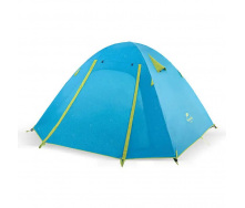 Палатка Naturehike P-Series NH18Z033-P 205х160+45х110 см Синий (1047-6975641887331)