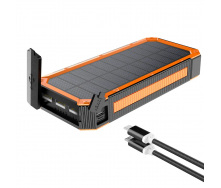 Зарядное устройство на солнечных батареях iBattery YD-888KW 30000 mAh c фонариком (2431426714)