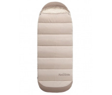 Спальный мешок с капюшоном Naturehike B400 NH21MSD11 220x85 см Бежевый (2238272319)