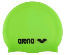 Шапочка для плавания Arena Classic Silicone Lime Black One Size (1097-91662-065 UNI)