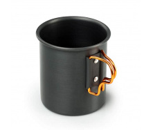 Кружка/кастрюля GSI Outdoors Halulite 14 fl.oz Aluminium Bottle Cup Черный (1099-50195)