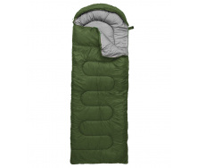 Спальный мешок E-Tac Winter (R) с капюшоном Green