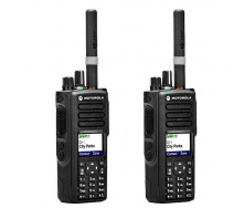 Радиостанция цифровая Motorola MotoTRBO DP4800e VHF AES-256 шифрование 2 штуки