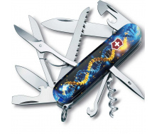 Складной нож Victorinox Huntsman Ukraine ДНК Украинца Желто-синий (1.3713.3_T3270pw)
