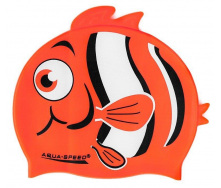 Шапочка для плавания Aqua Speed Zoo Оранжевый One Size (1000-115-75-nemo)