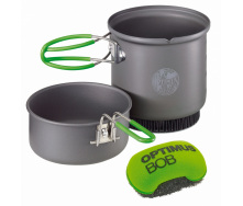 Котелок Optimus Terra Weekend HE Cookset 0.95 л Серый (1017-8020707)