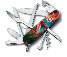 Складной нож Victorinox Huntsman Zodiac Красочная кобра 91 мм Разноцветный (1.3713.3_Z4290pk)