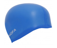 Шапочка для плавания силиконовая юниорская YINGFA K0061 Синий