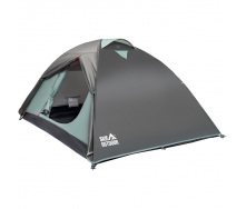 Палатка Skif Outdoor Tuzla 2 50+140+50х220x100 см Серый (1013-389.03.91)