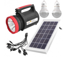 Комплект Фонарь прожекторный Ask 1902T 5W+20SMD/2 лампы/Powerbank solar ЗУ220В (2343960626)