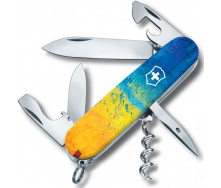 Складной нож Victorinox Spartan Ukraine 91 мм 13 функций Желто-синий (1.3603.7_T3100pw)