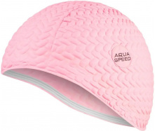 Шапочка для плавания Aqua Speed Bombastic Tic-Tac Розовый One Size (1000-117-03)