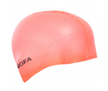 Шапочка для плавания силиконовая YINGFA C0068 Коралловый