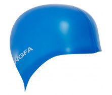 Шапочка для плавания силиконовая YINGFA C0067 Синий