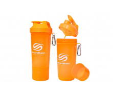 Шейкер planeta-sport 2-х камерный для спортивного питания Smart Shaker Slim FI-5054 Оранжевый