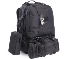 Рюкзак тактический рейдовый SILVER KNIGHT 55 л TY-213 Черный