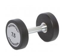 Гантель цельная профессиональная Zelart TECHNOGYM 1 шт TG-1834-7_5 7,5 кг Черный (SK000134)