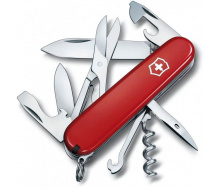 Складной нож Victorinox Climber Ukraine Красно-черный (1.3703.1.3)